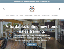 Tablet Screenshot of newhomecobroker.com